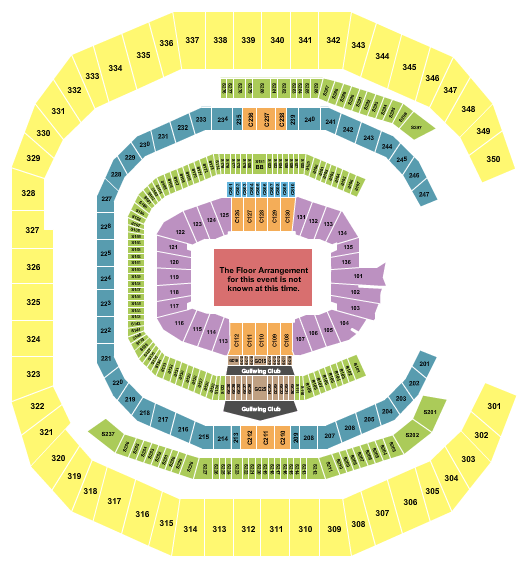 Mercedes-Benz Stadium Celebration Bowl Seating Chart
